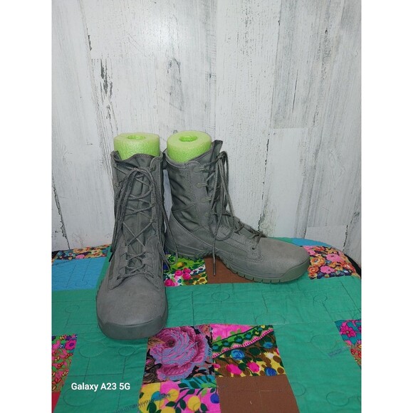 Nike SFB Field Boots Size 9 Men's Sage Green 8" Suede Combat Tactical 631371-222 - Picture 3 of 8